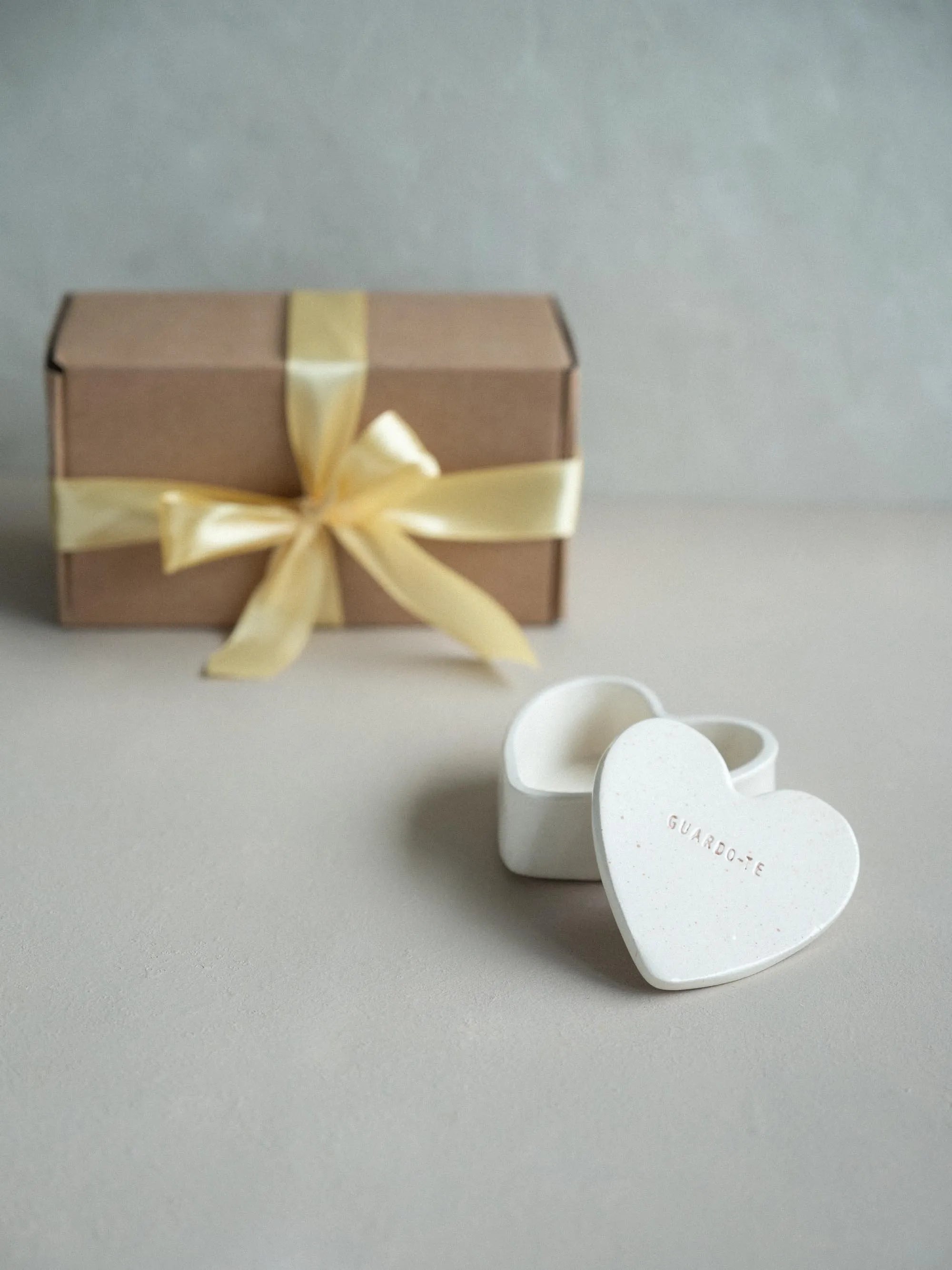 Porta-jóias coração "Guardo-te"