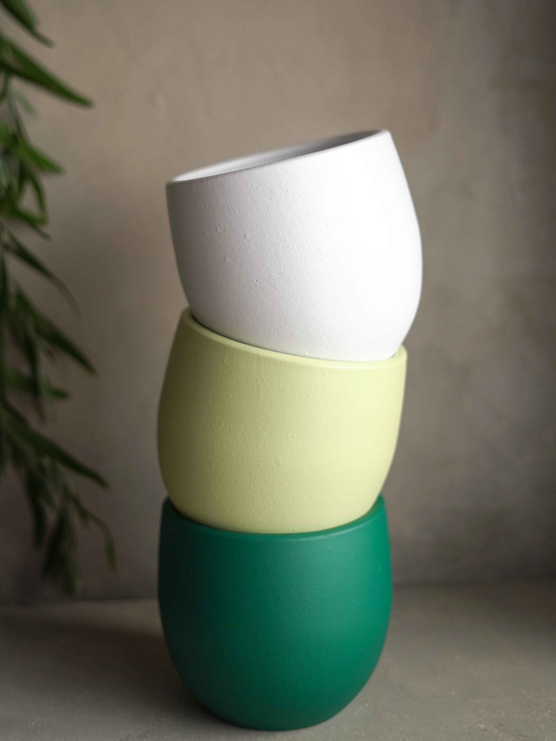 Vaso pintado - CerAmor Cerâmica