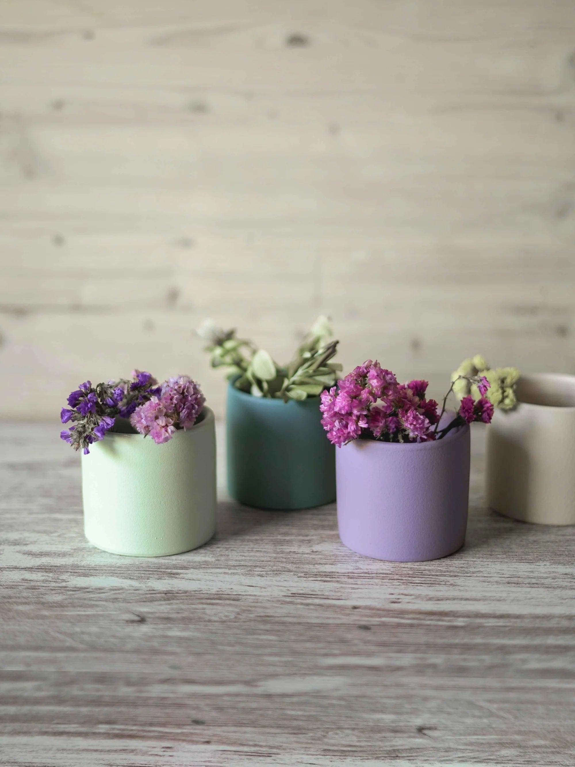 CerAmor Cerâmica Vasos - Mini Vaso Cerâmica para plantas e catos