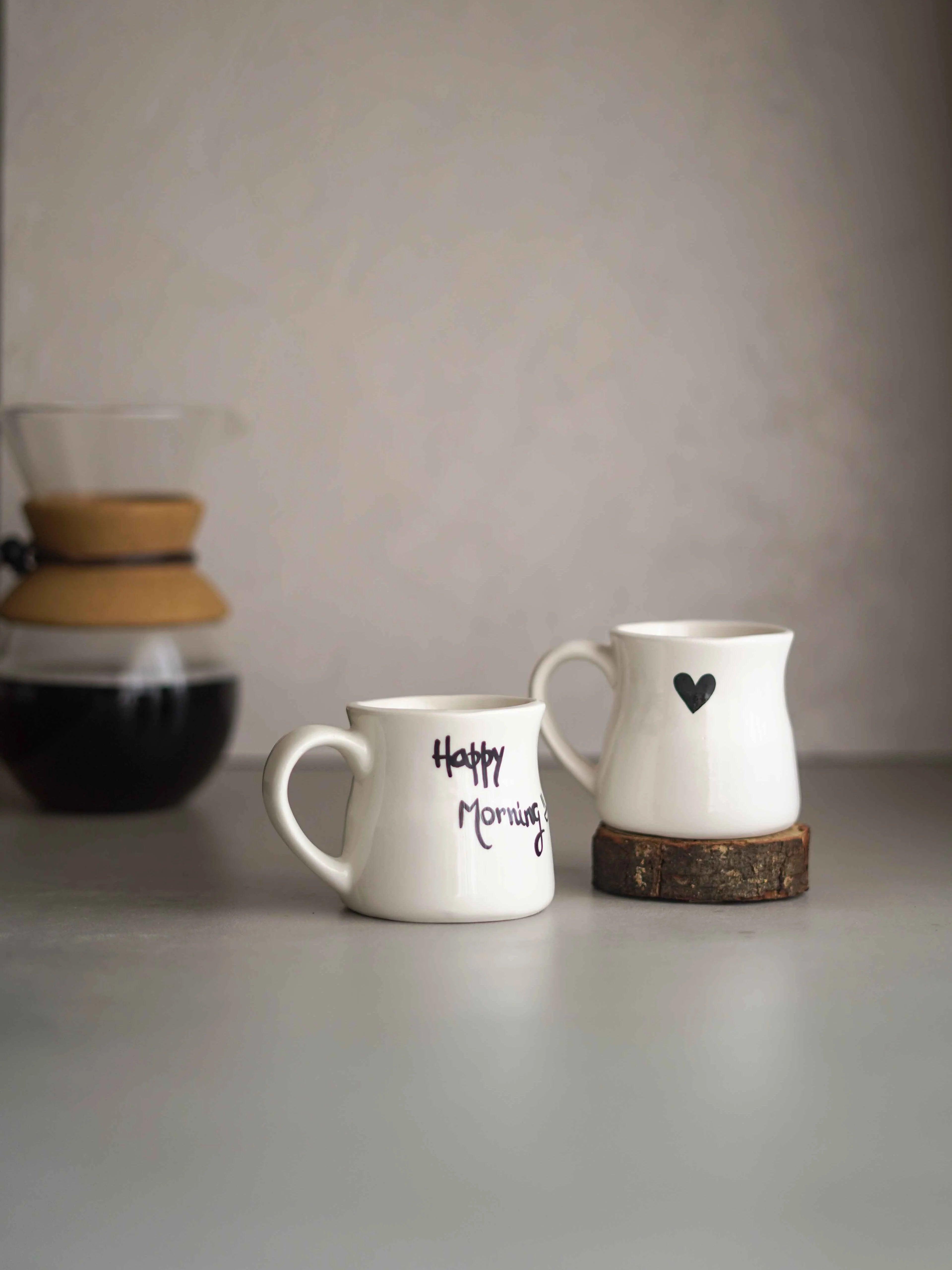 CerAmor Canecas Ceramica Personalizadas - Caneca branca com coração