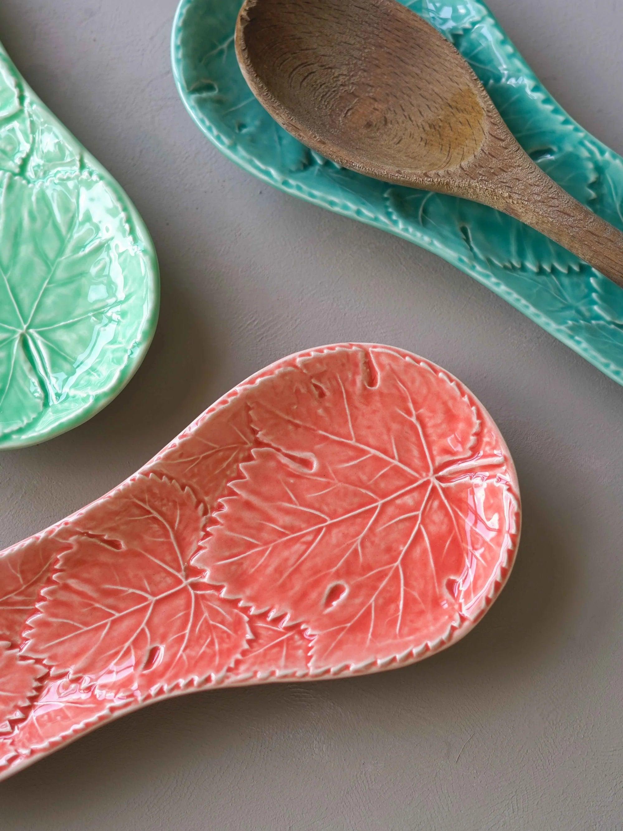 CerAmor Suporte Colheres Cozinha - Suporte Colher em cerâmica portuguesaSuporte de colher - CerAmor Cerâmica