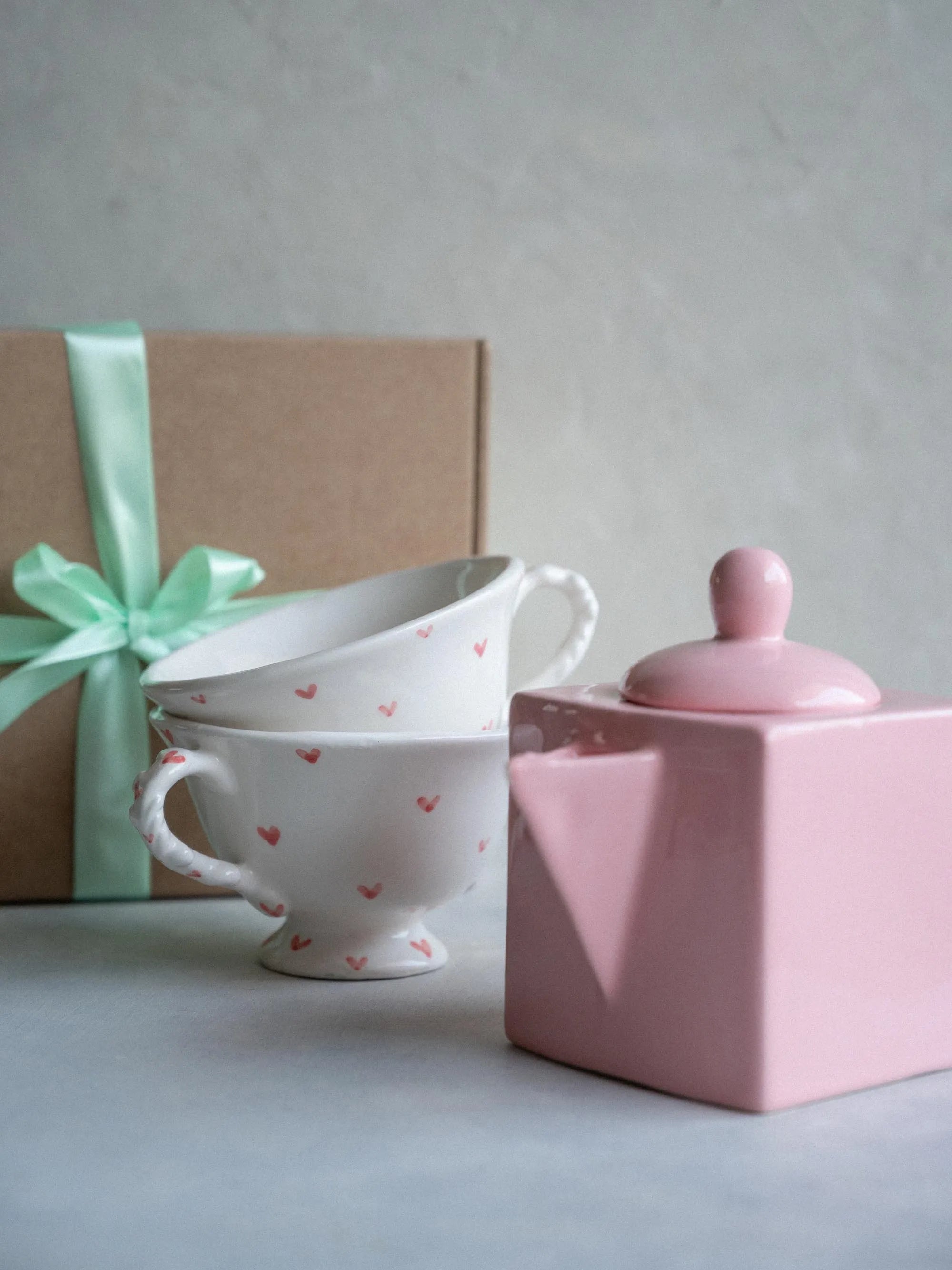 Conjunto de chá Amor