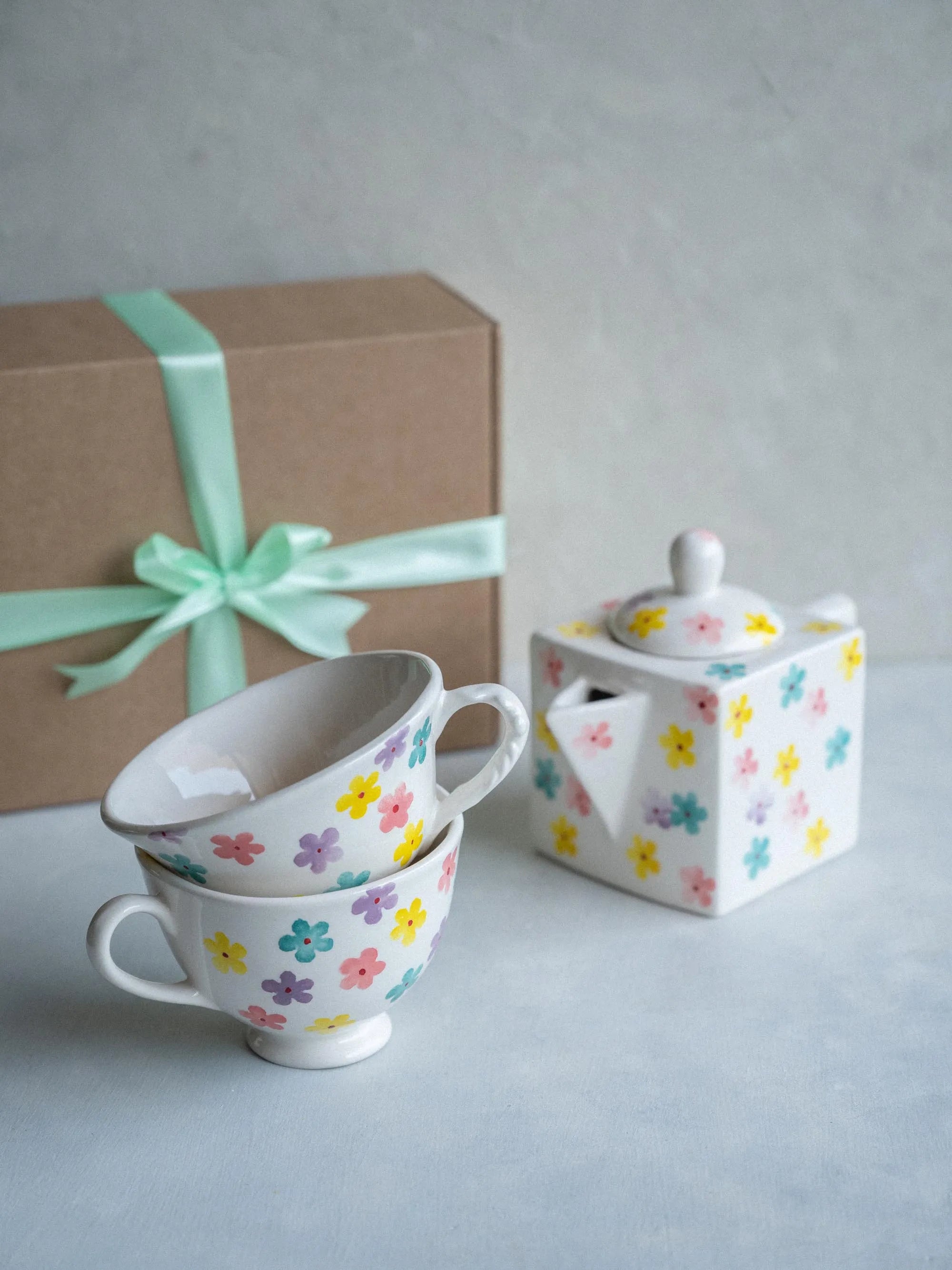 Conjunto de chá Primavera