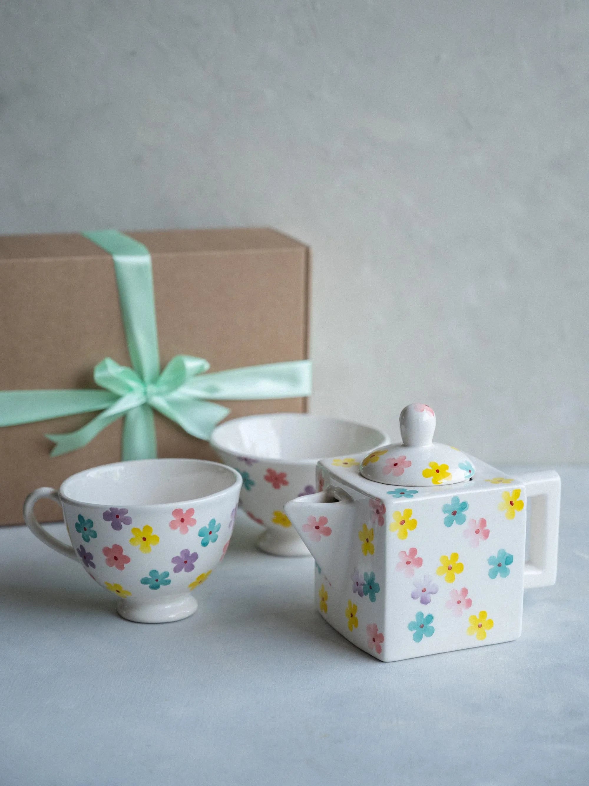 Conjunto de chá Primavera