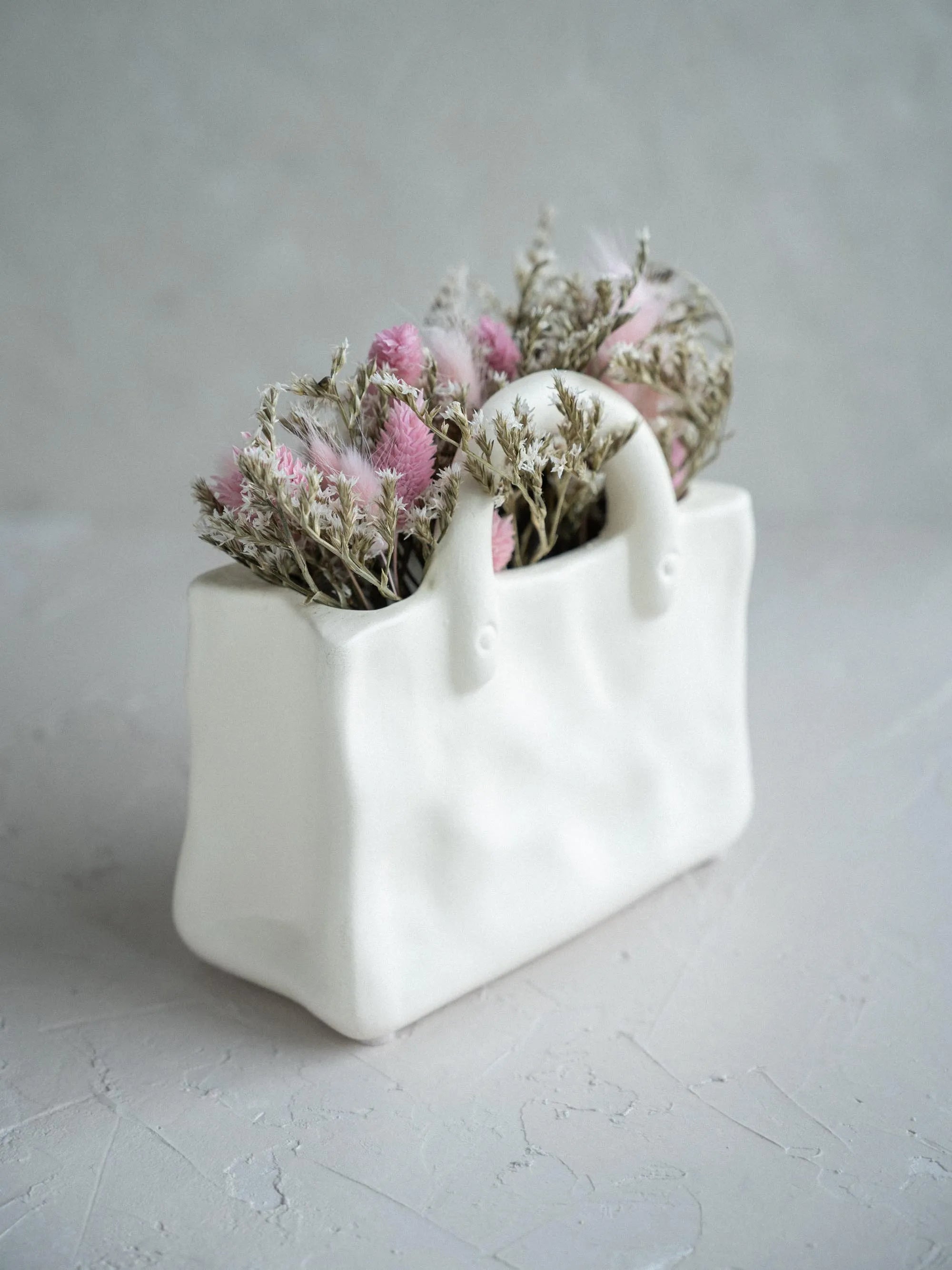 Jarra Cesta com flores