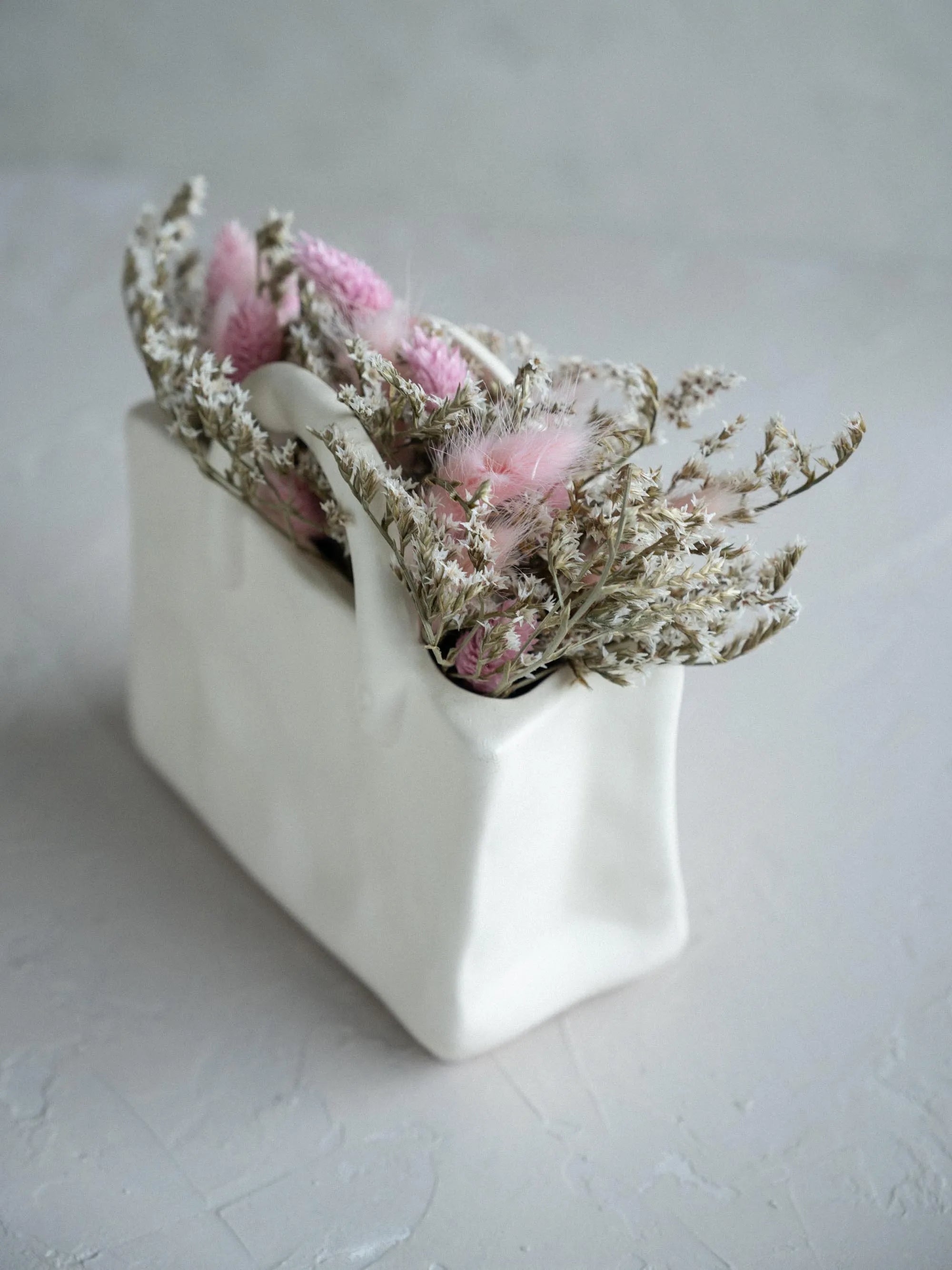 Jarra Cesta com flores