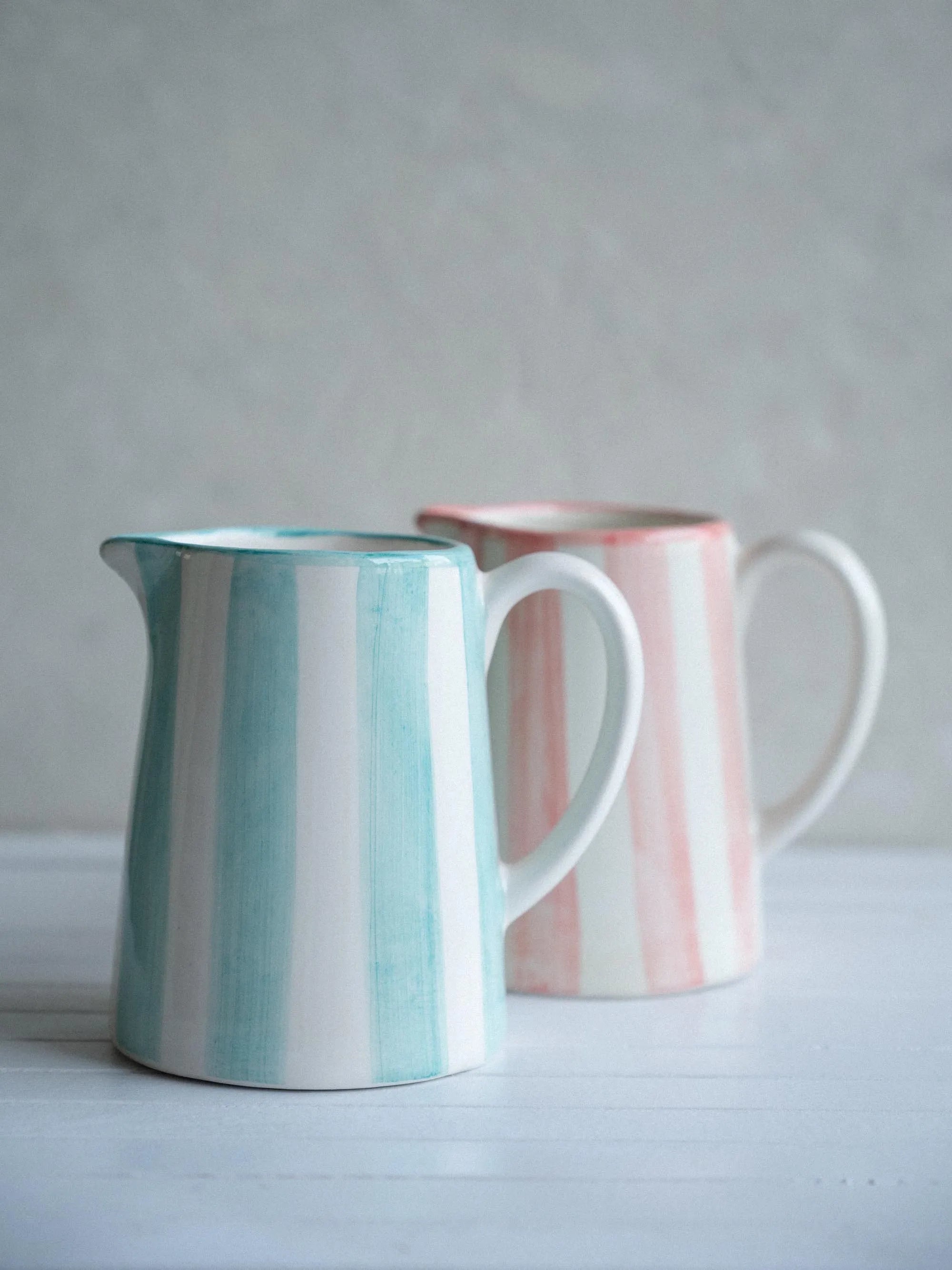 Mini Jarro Riscas azuis