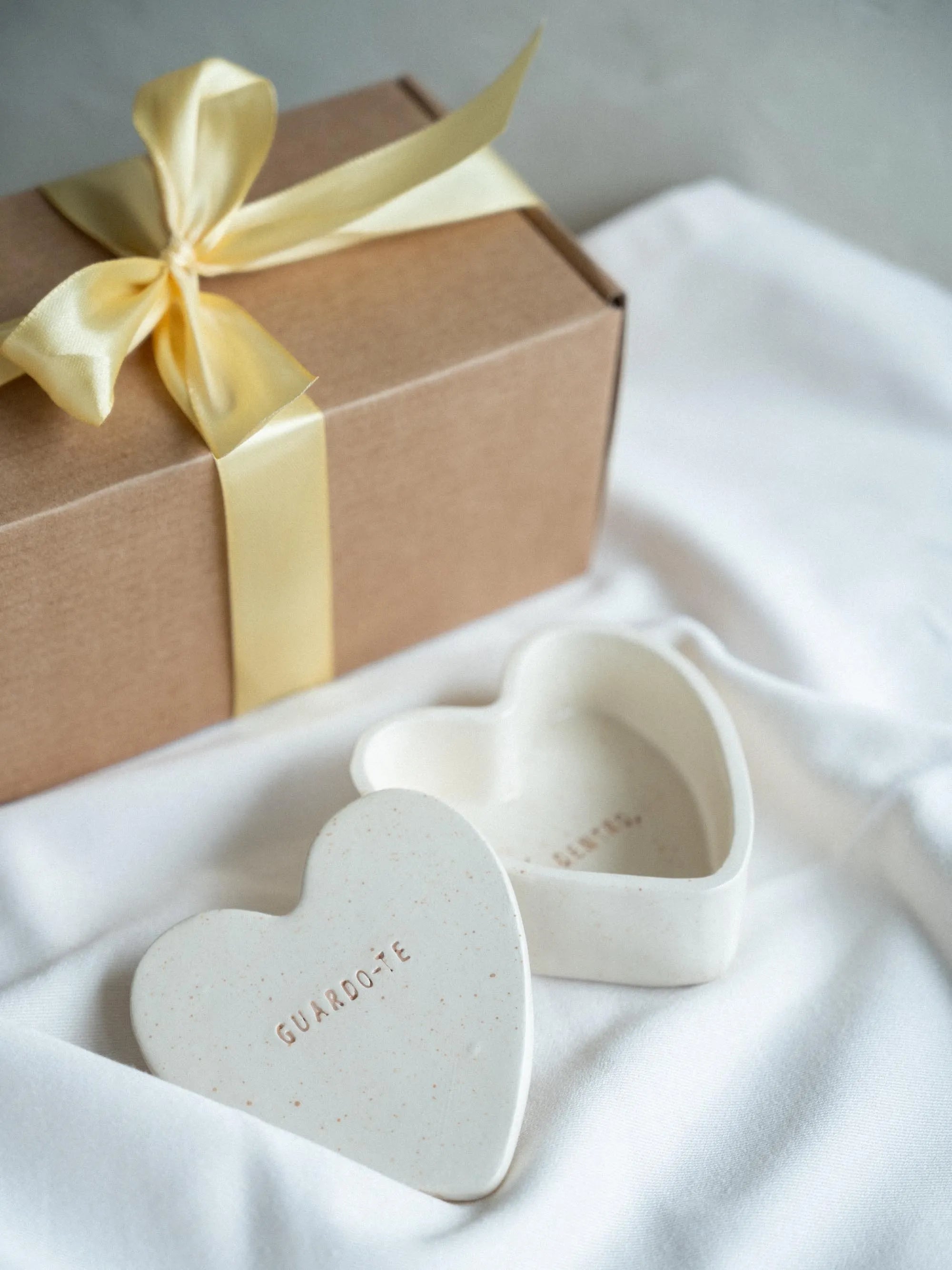 Porta-jóias coração "Guardo-te"