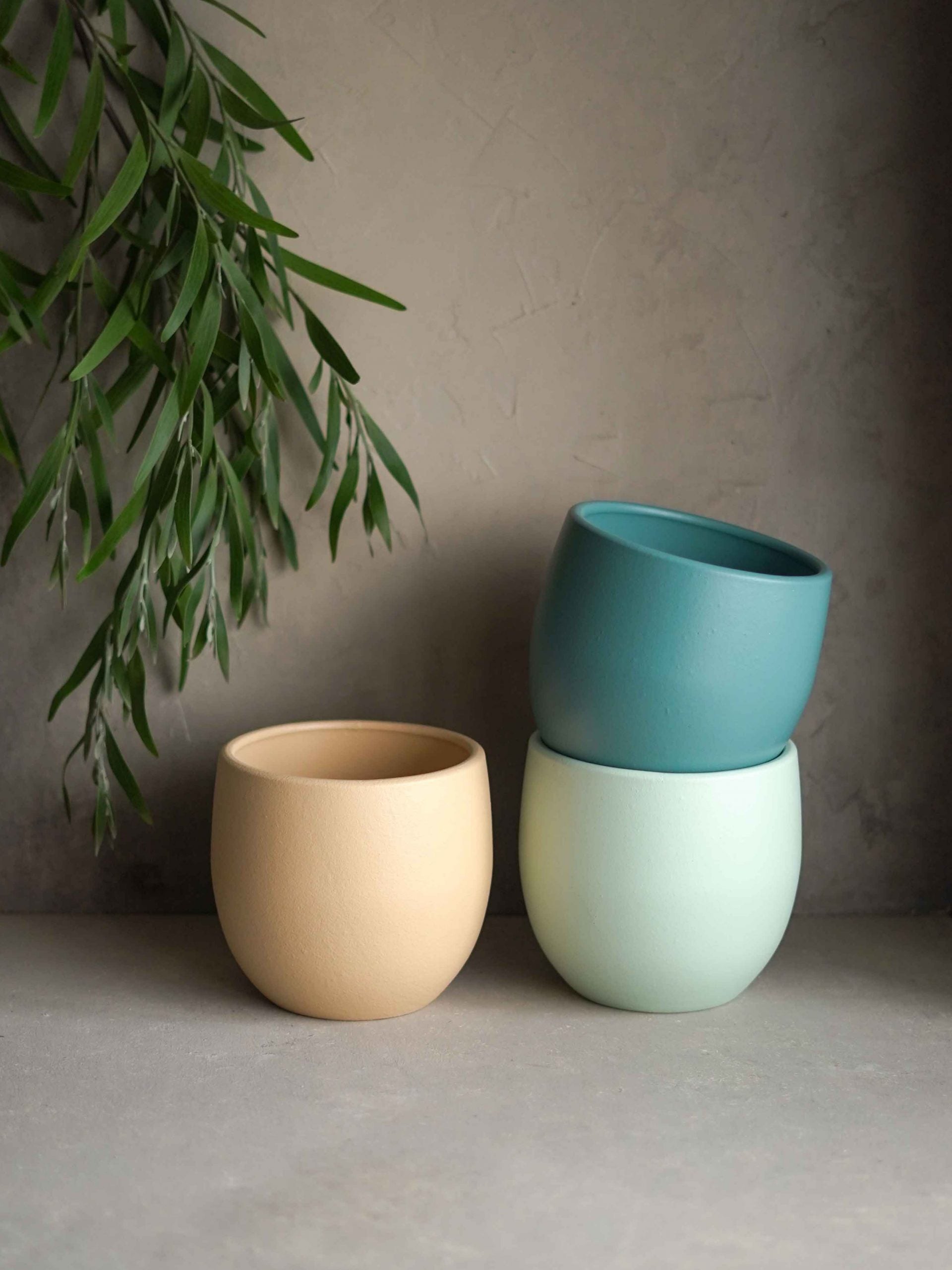 Vaso pintado - CerAmor Cerâmica