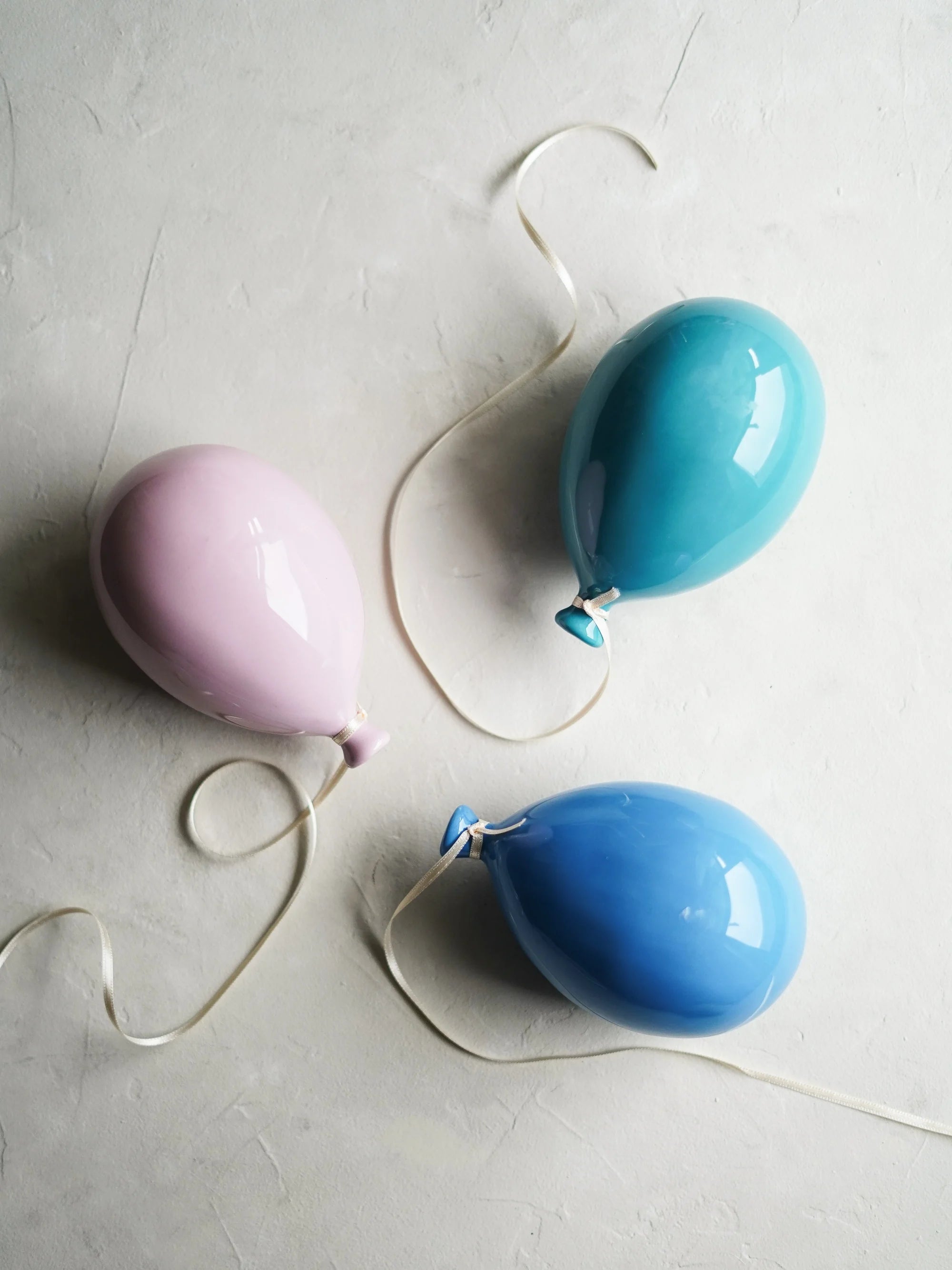 CerAmor Cerâmica para Parede - Balão em cerâmica feita à mão