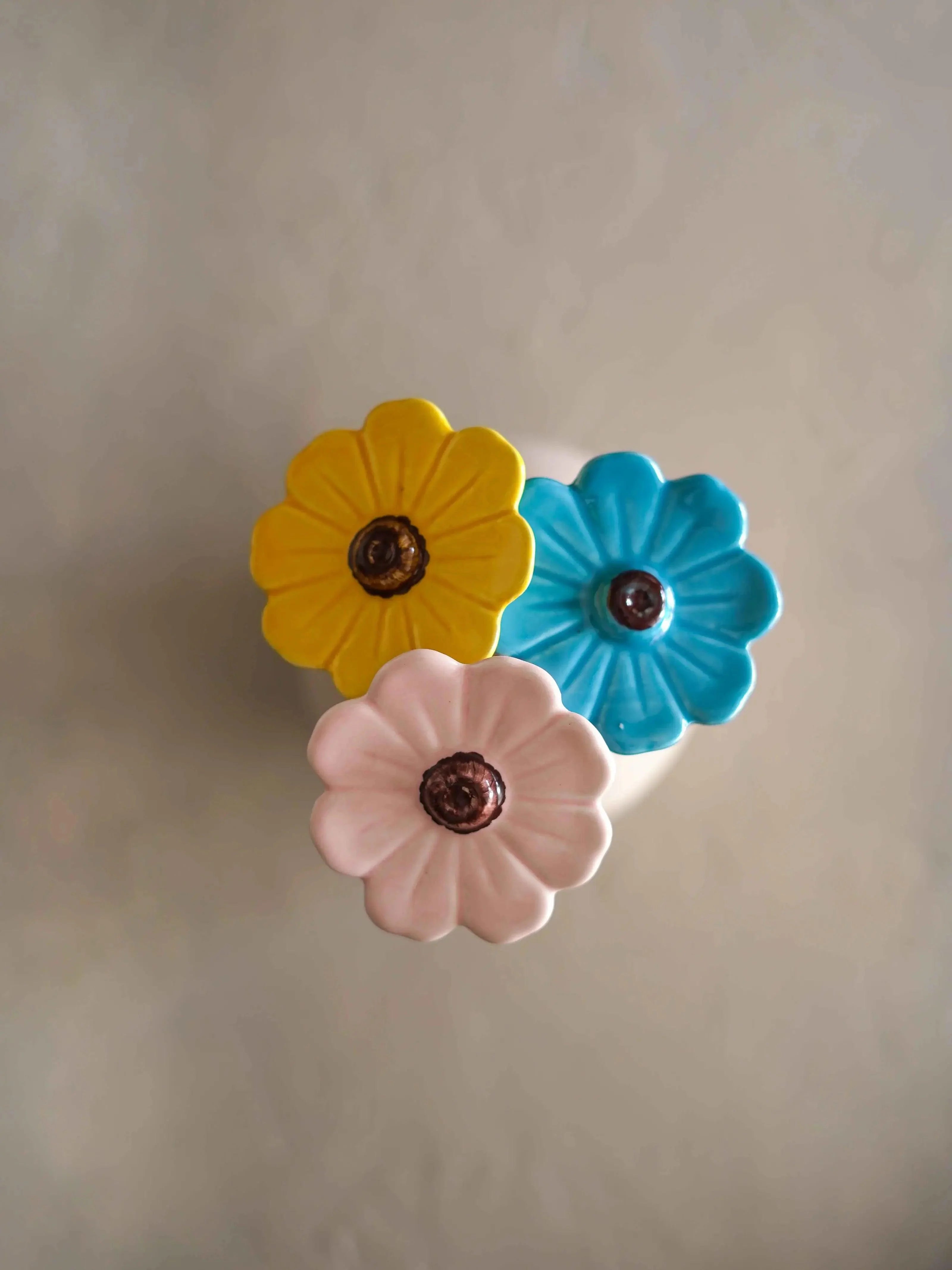 CerAmor Flores Ceramica - Flor de ceramica Malmequer 