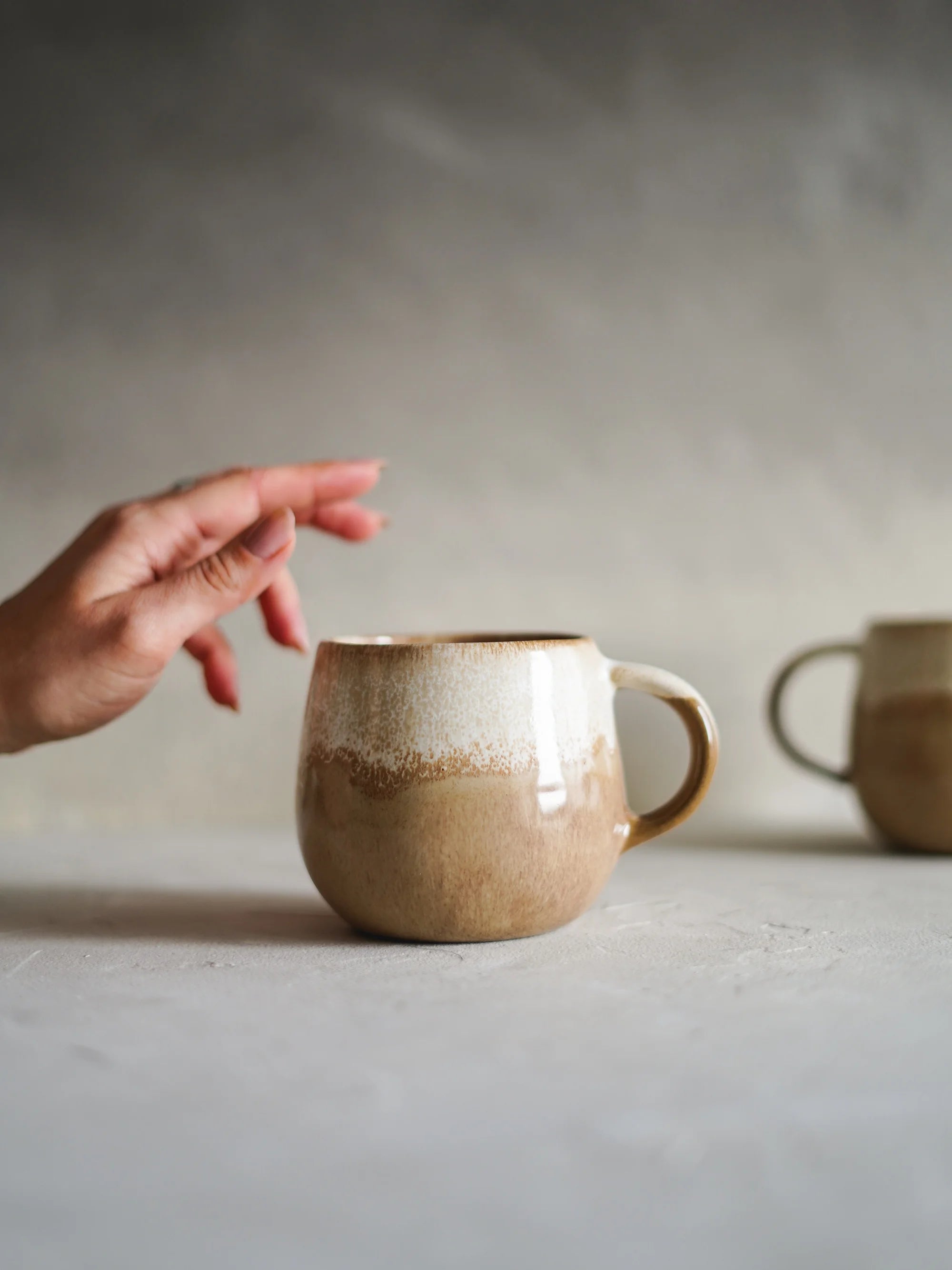 CerAmor Canecas Ceramica - Caneca em ceramica com inspiração dunas