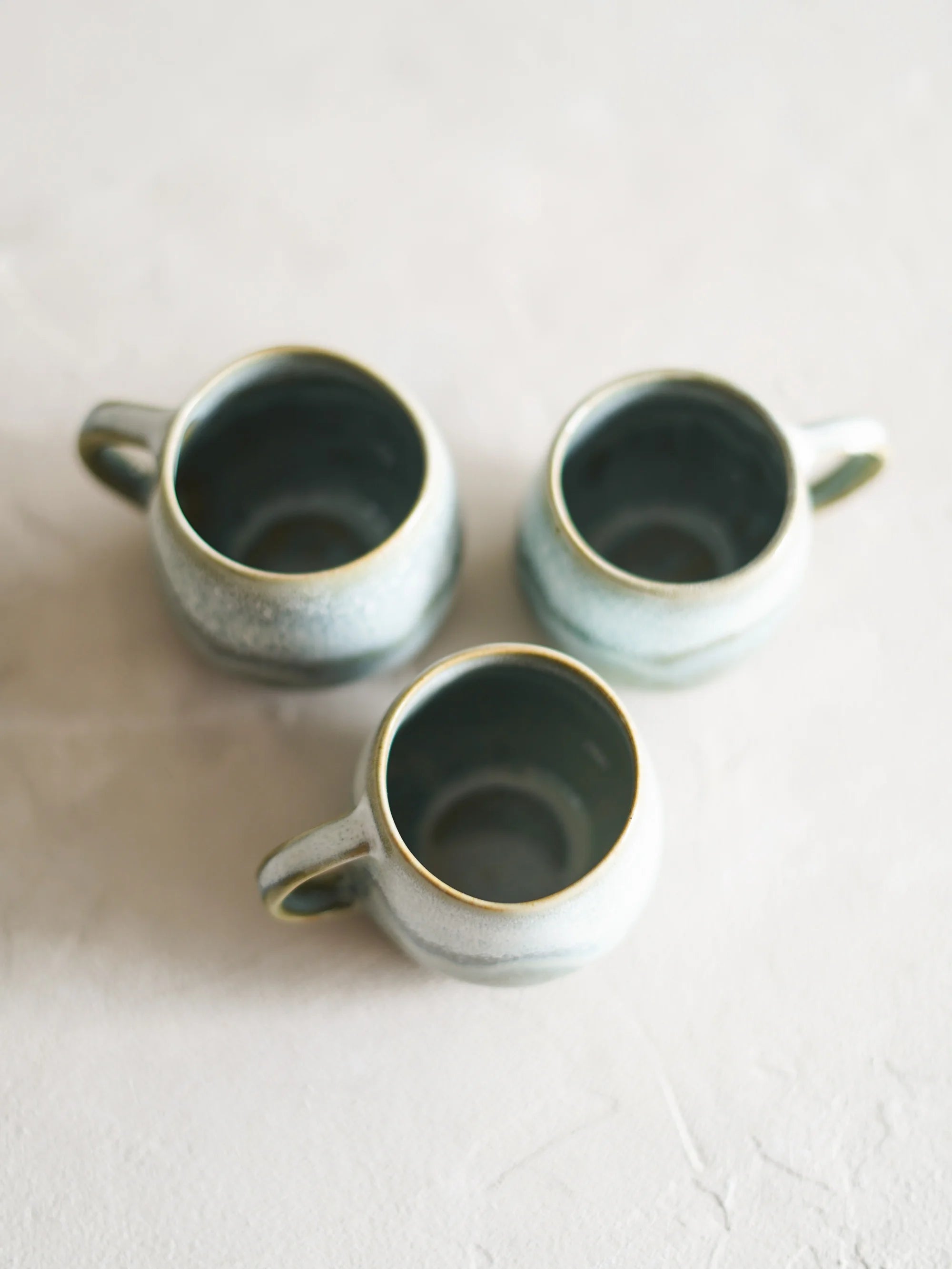 CerAmor Chávenas de Café - Chávena de café em ceramica portuguesa em tons verde água