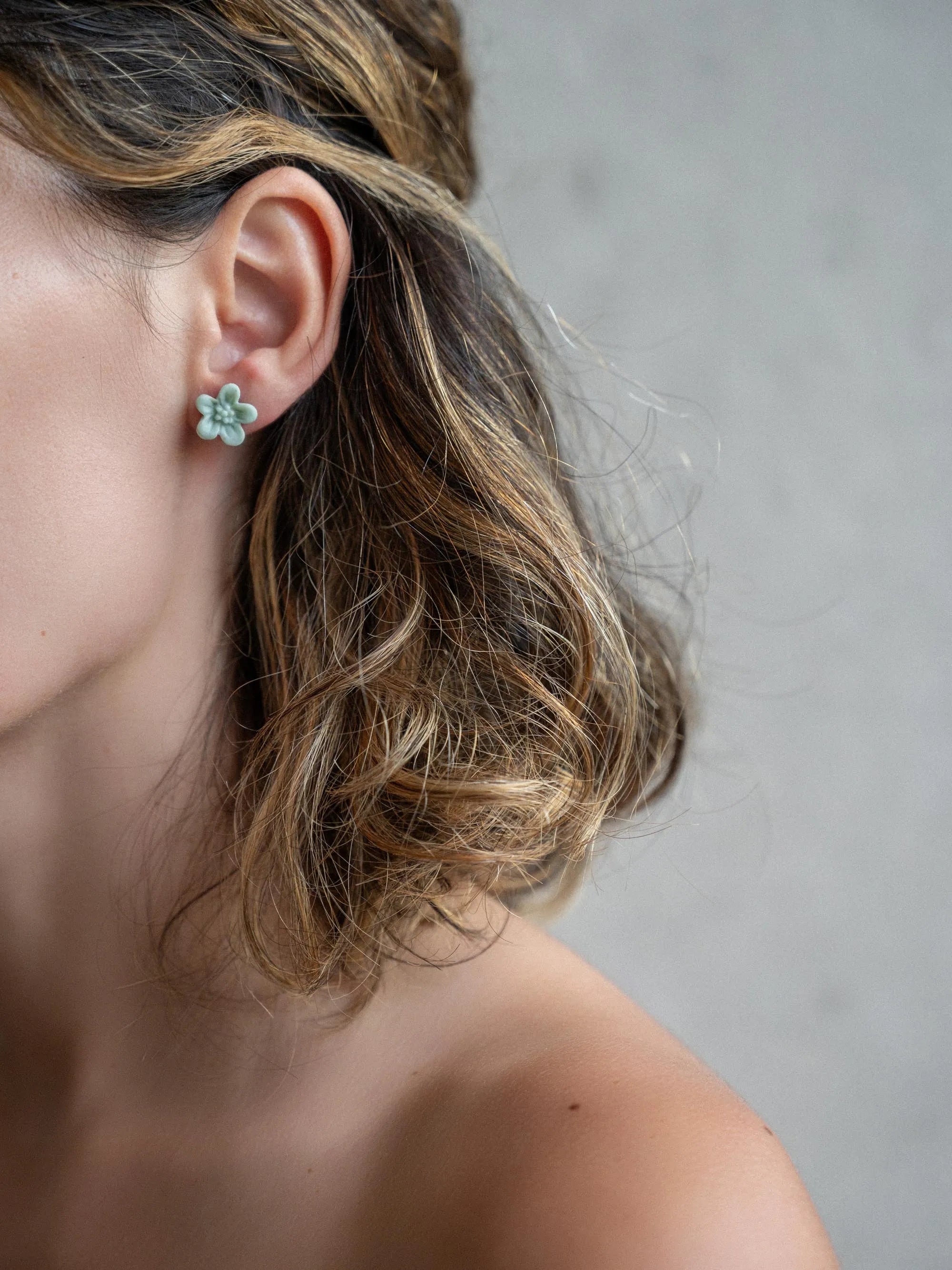 Forget-me-not earrings