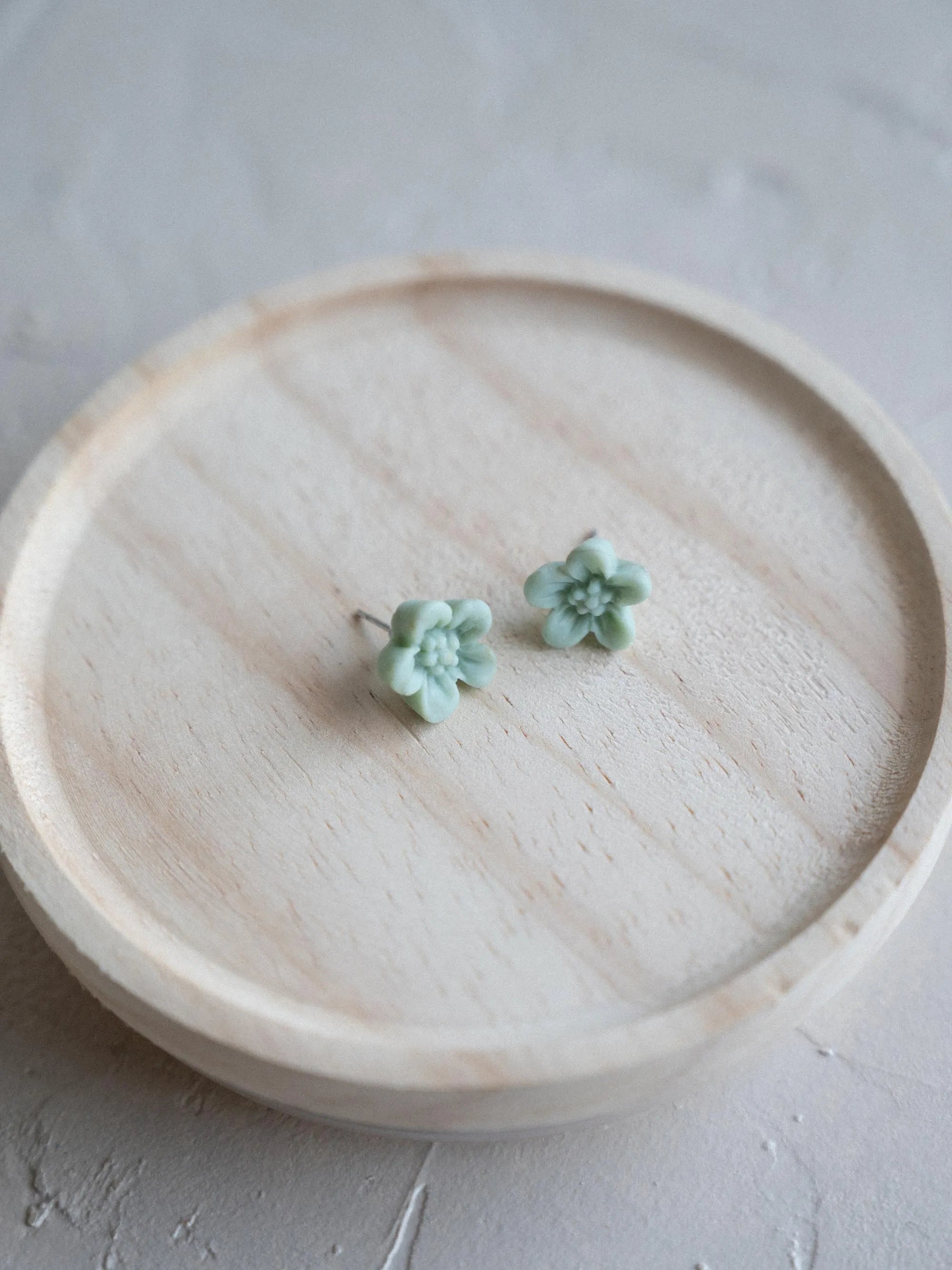 Forget-me-not earrings
