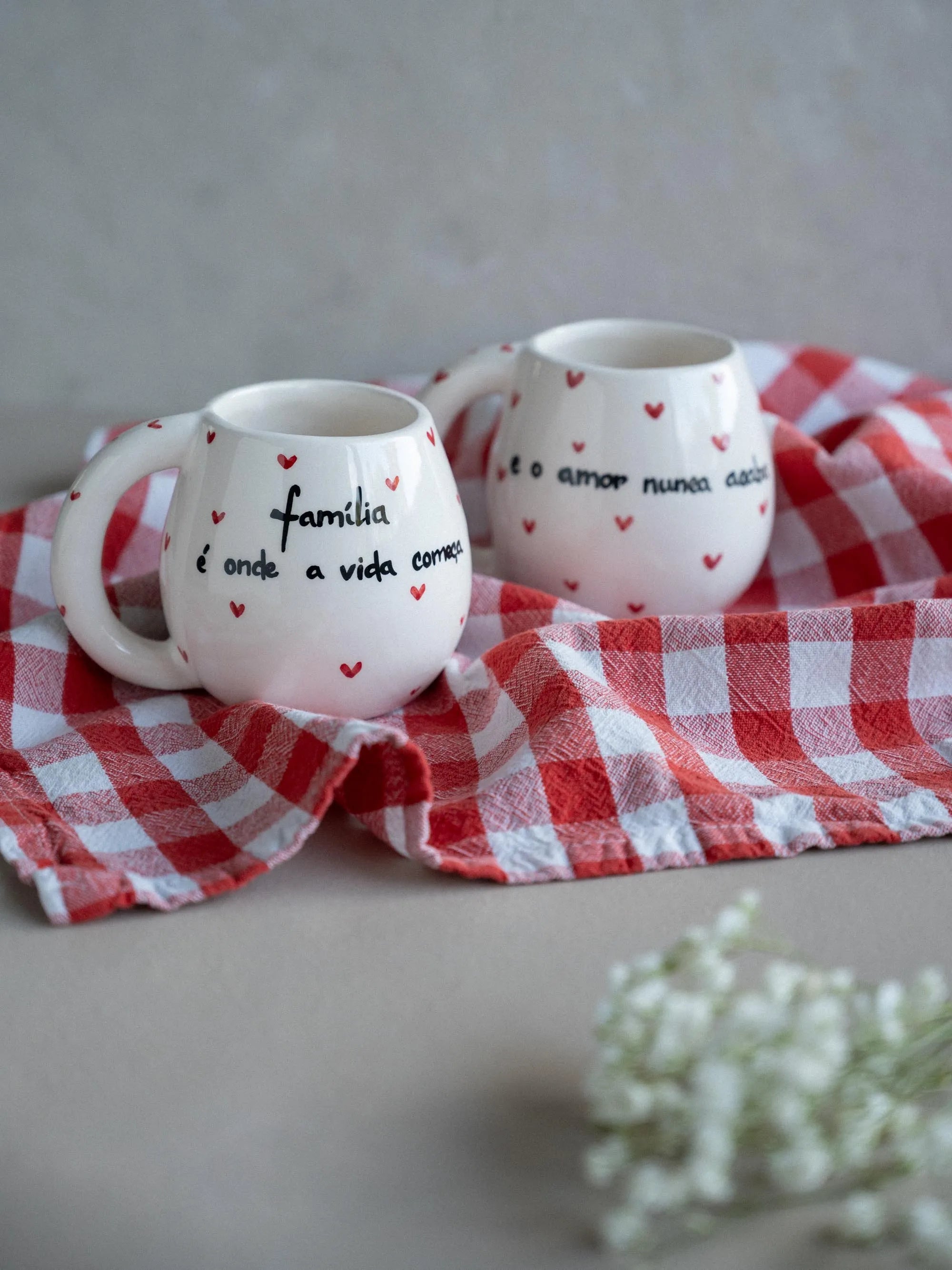 Conjunto 2 canecas "Família"