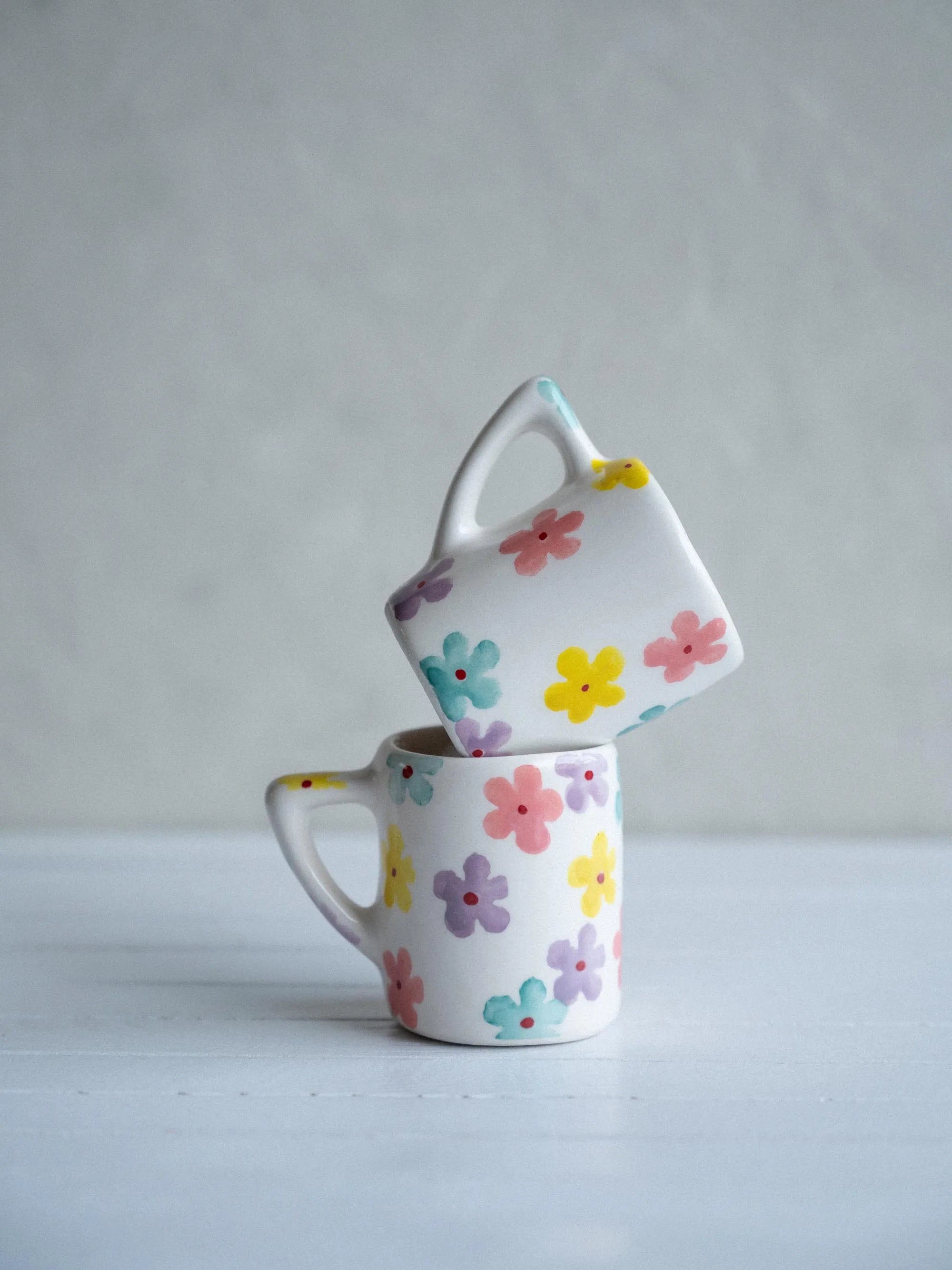 Conjunto 2 Chávenas de Café Primavera